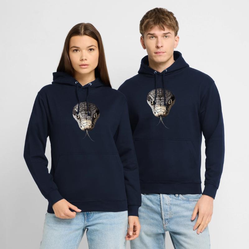 Snake Python Cobra Mamba Rattlesnake Snake Unisex Hoodie