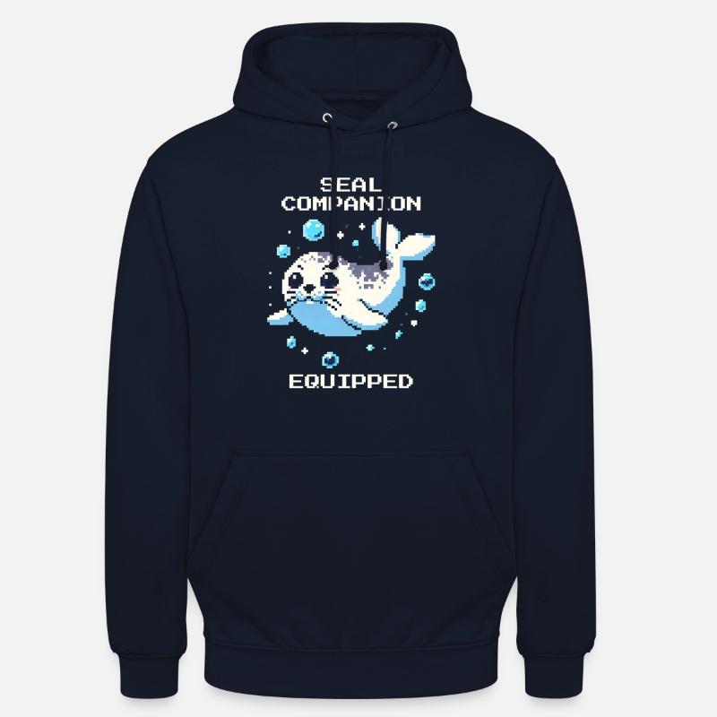 Compagnon de Sceau | Compagnon Sceau - Sweat-shirt à capuche unisexe - marine