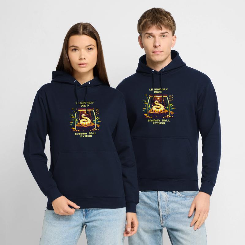 Découverte légendaire : python romain banane | Python Sweat-shirt à capuche unisexe