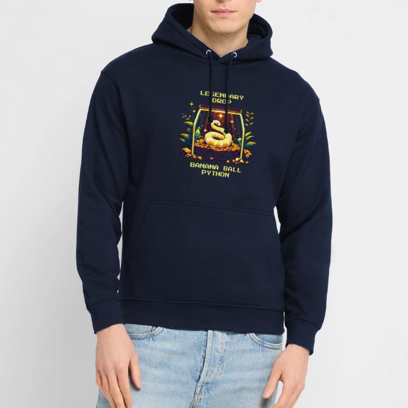 Découverte légendaire : python romain banane | Python Sweat-shirt à capuche unisexe