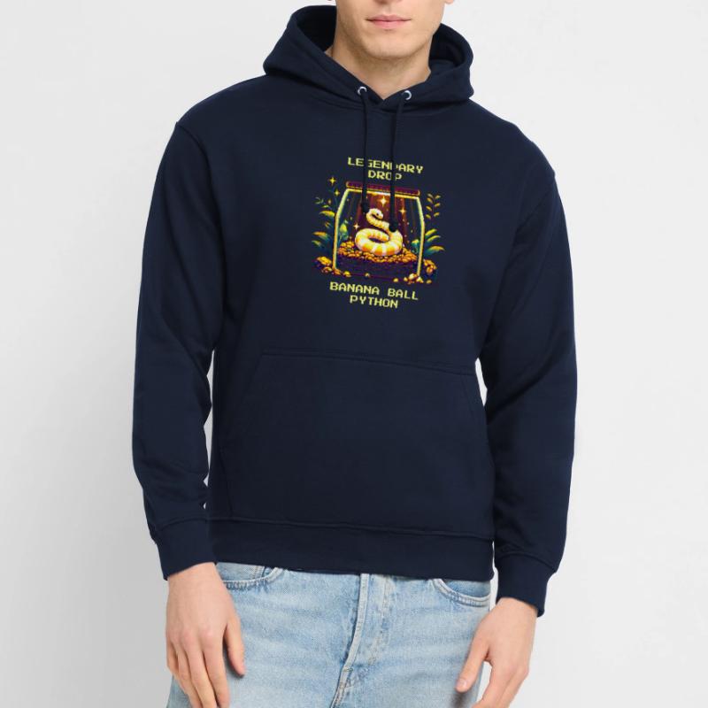 Legendärer Fund: Banana Königspython | Python Unisex Hoodie