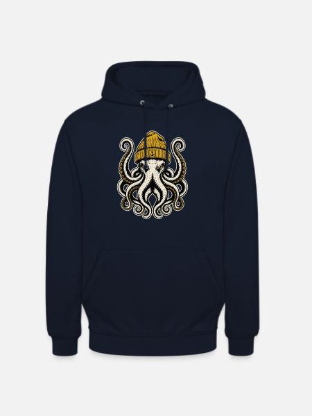 Krake - Unisex Hoodie - Navy