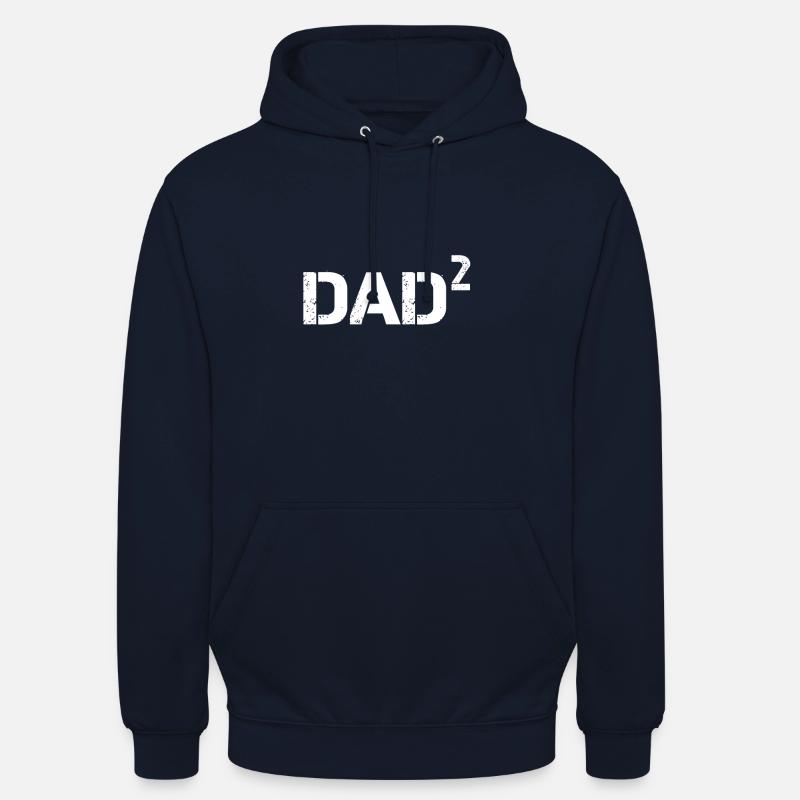 DAD2 - Sweat-shirt à capuche unisexe - marine