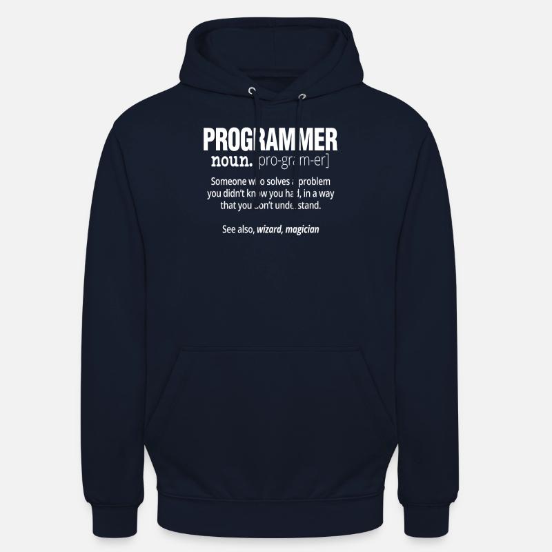 Programmeur Nom Funny Software Engineer Coder Sweat-shirt à capuche unisexe