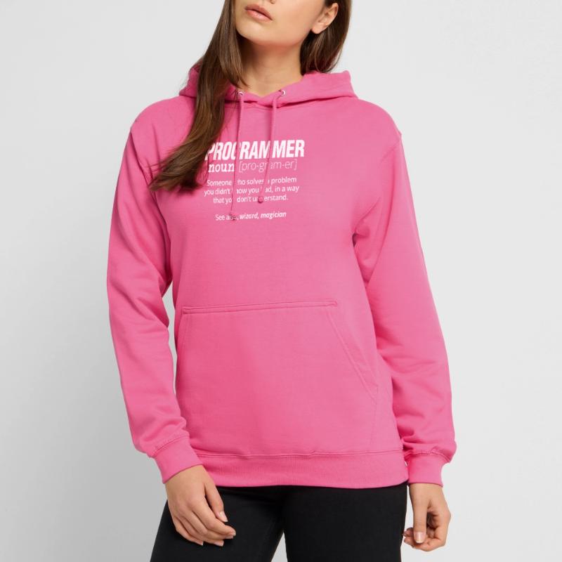 Programmer Noun Funny Software Engineer Coder Unisex Hoodie