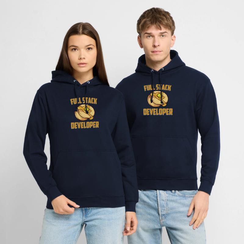 Développeur Full Stack - Programmeur en science du codage Sweat-shirt à capuche unisexe