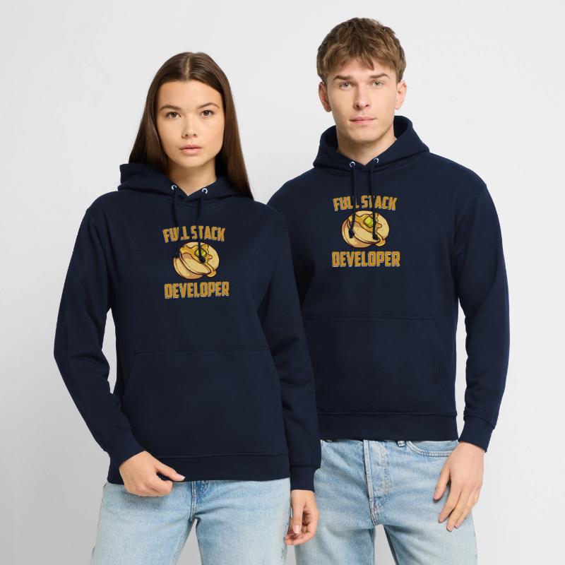 Full Stack Entwickler - Programmierer für Coding Science Unisex Hoodie