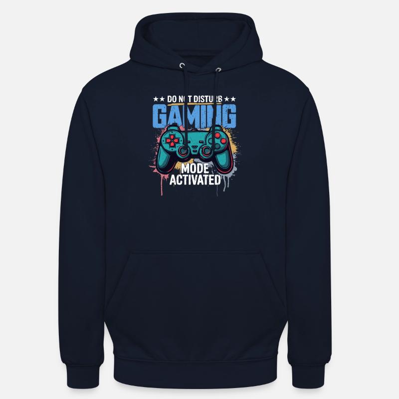 Mode de jeu activé - Sweat-shirt à capuche unisexe - marine