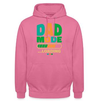 Chargement en mode papa Chargement - Sweat-shirt à capuche unisexe - rose - Devant - Alina (178cm) & Michal (187cm)