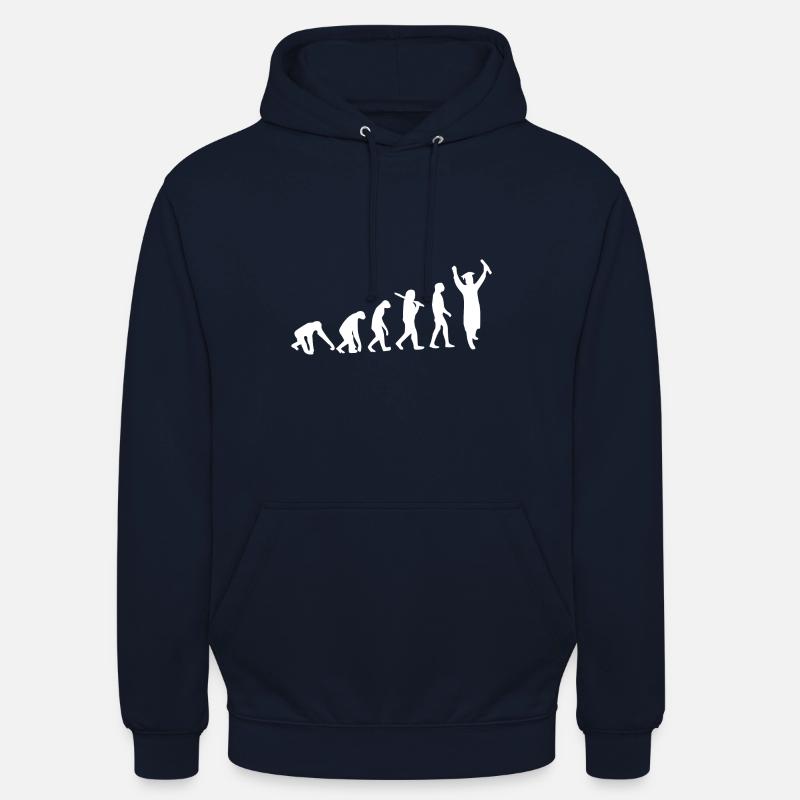 evolution - Unisex Hoodie - navy