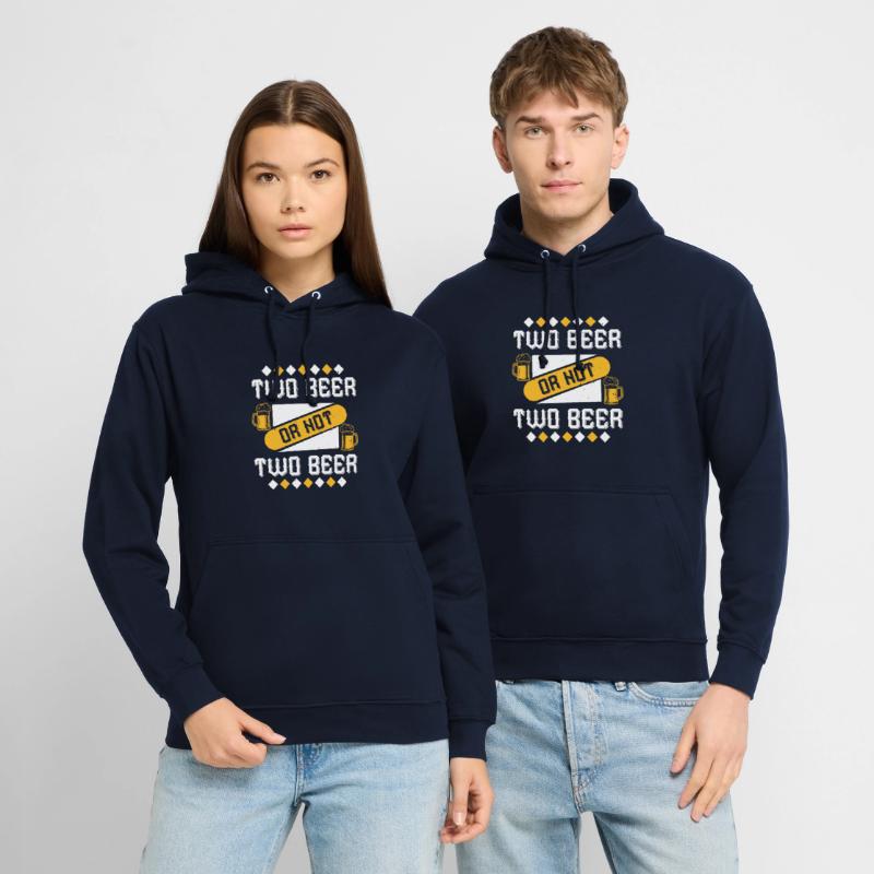 zwei Bier oder nicht zwei Bier Unisex Hoodie
