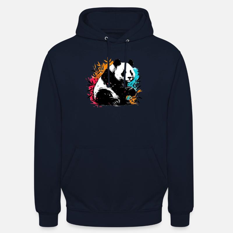 Panda - Unisex Hoodie - navy