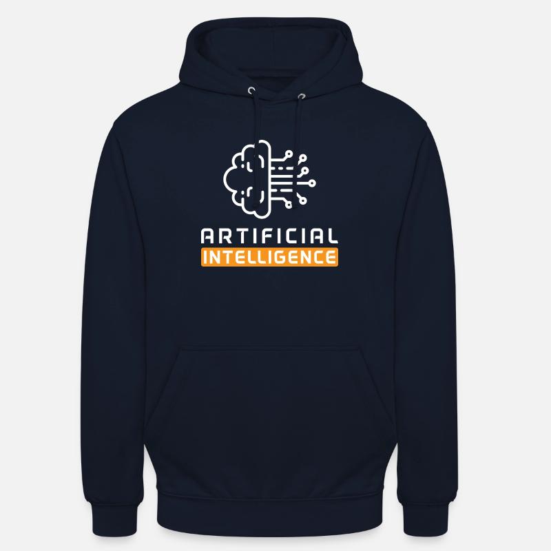 Artificial Intelligence - Sweat-shirt à capuche unisexe - marine