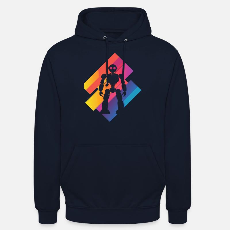 Robotics Machine Tech - Unisex Hoodie - navy
