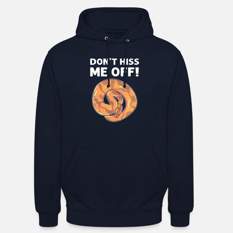 Zisch Mich Nicht An! Bananenball-python - Unisex Hoodie - Navy