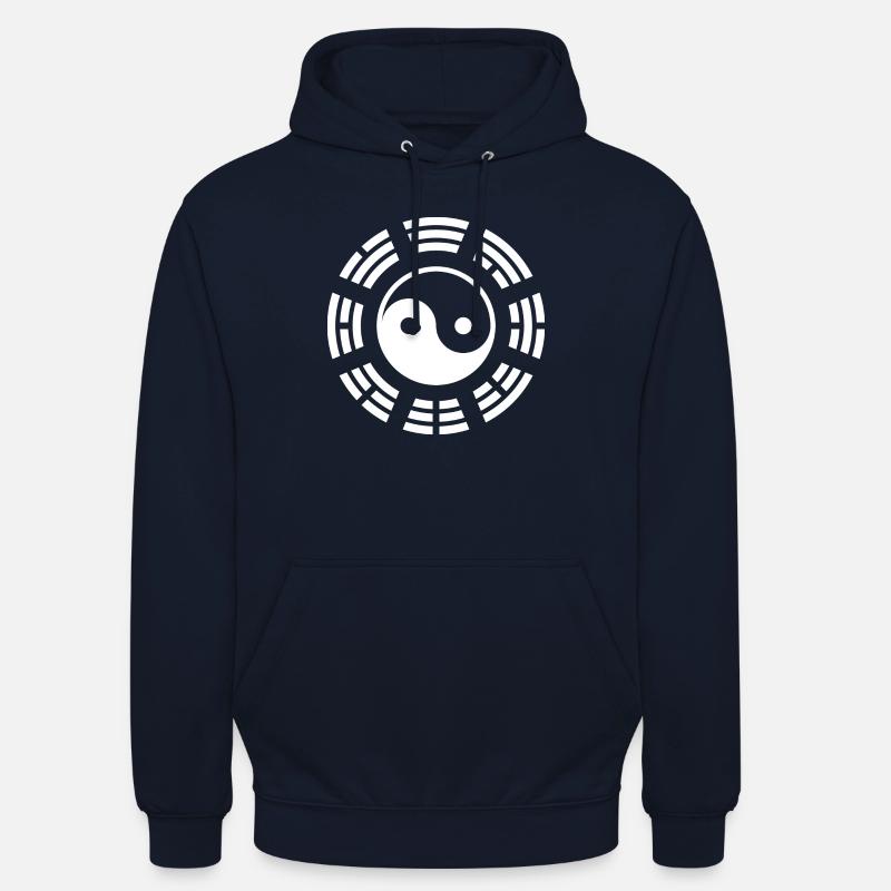 Circulaire de Bagua - Sweat-shirt à capuche unisexe - marine