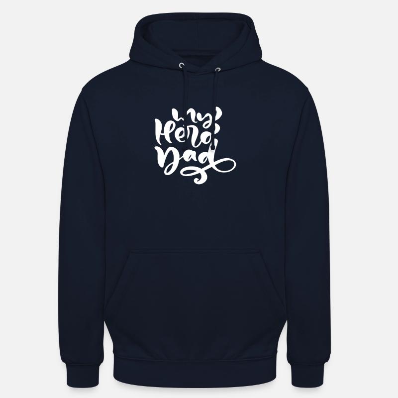 My Hero Dad - Sweat-shirt à capuche unisexe - marine