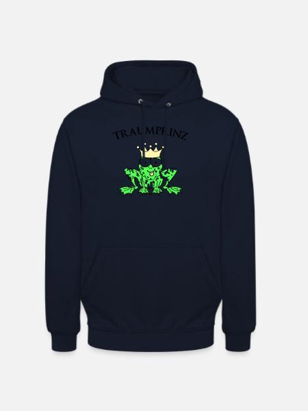 Prince Charming Frog King - Unisex Hoodie - navy