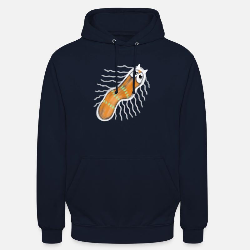 Punaise bactérienne microscopique - Sweat-shirt à capuche unisexe - marine
