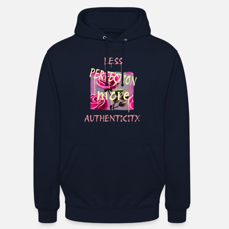 Authenticity Design - Unisex Hoodie - navy