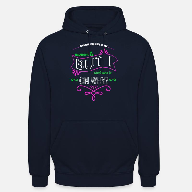 computer language funny sayings father - Unisex Hoodie - Navy