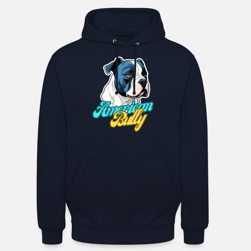 American Bully - Conception - Sweat-shirt à capuche unisexe - marine