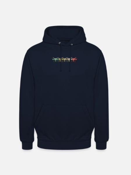 Drone Quadcopter - Luftfotografie - Unisex Hoodie - Navy