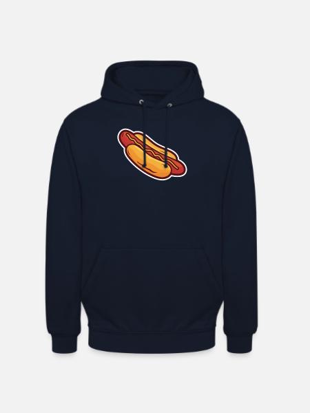 Hotdog Sandwich - Feinschmecker - Unisex Hoodie - Navy