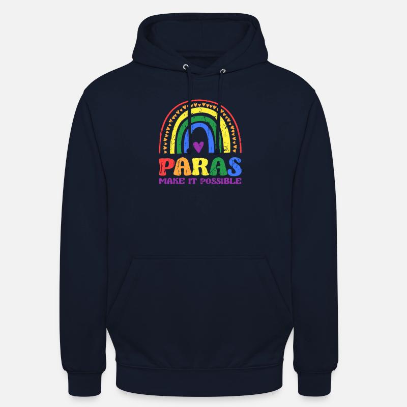 Paras machen es möglich - Lehrerassistent - Unisex Hoodie - Navy