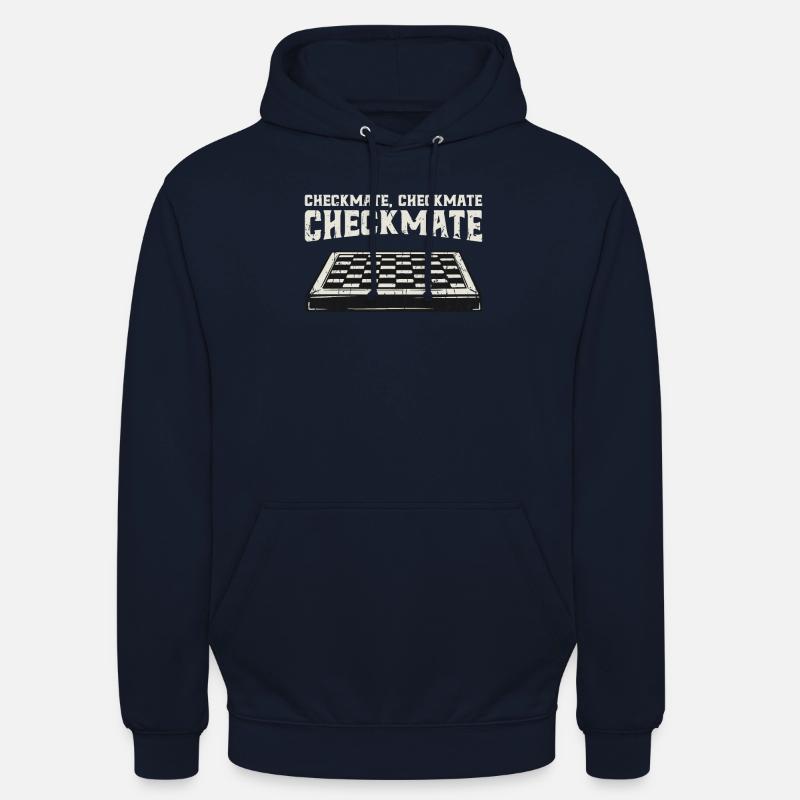 Checkmate, checkmate, checkmate - Chess - Unisex Hoodie - navy