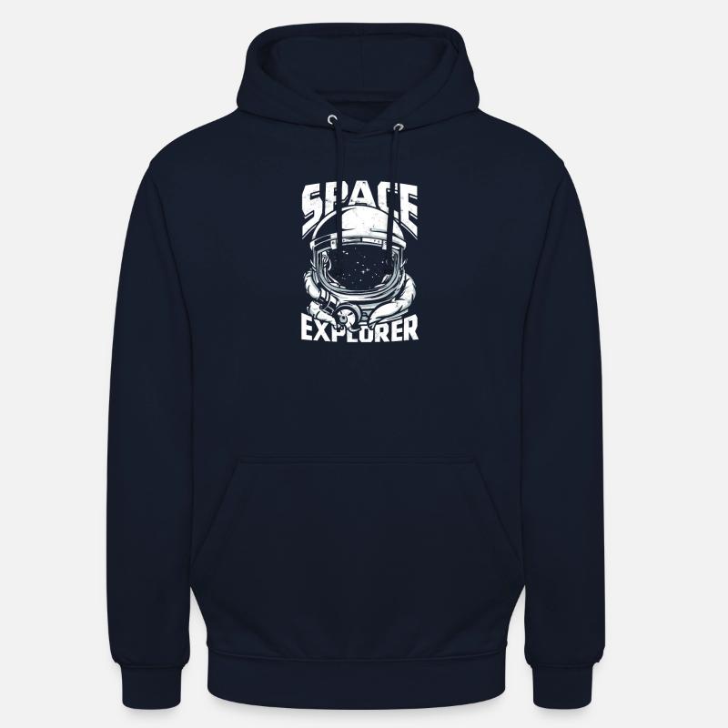 Space Explorer - Space - Sweat-shirt à capuche unisexe - marine