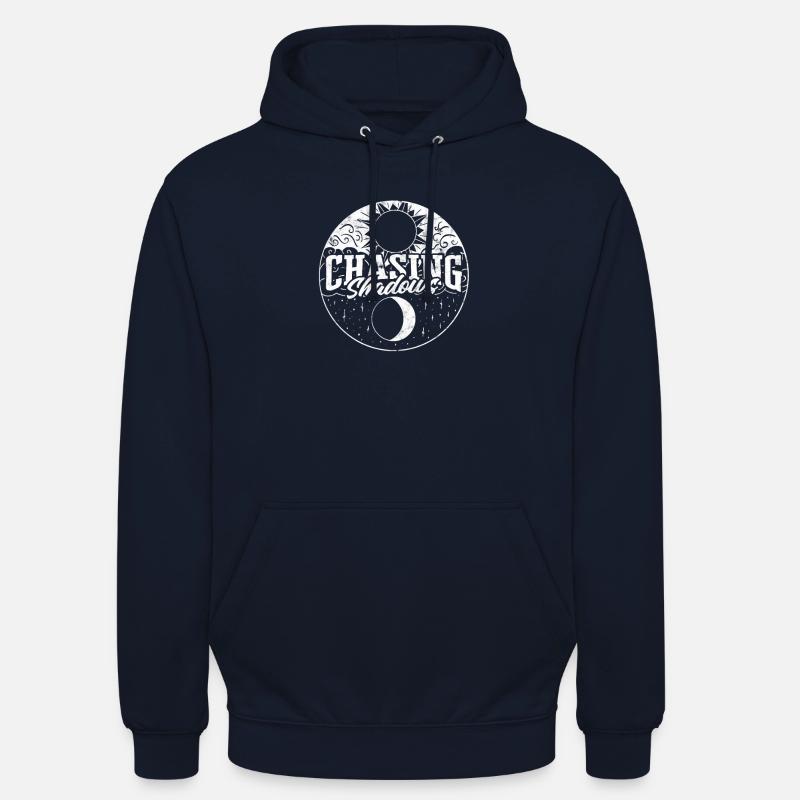 Chasing Shadows - Eclipse - Unisex Hoodie - navy