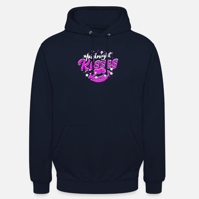 Mitternachtsküsse - Silvester - Unisex Hoodie - Navy