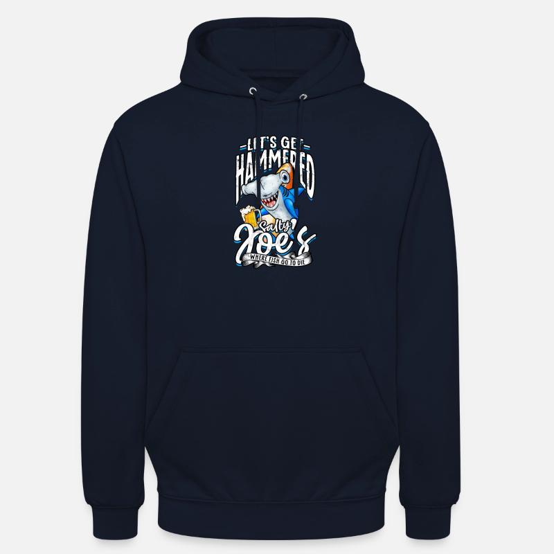 Let’s Get Hammered - Hammerhead - Sweat-shirt à capuche unisexe - marine