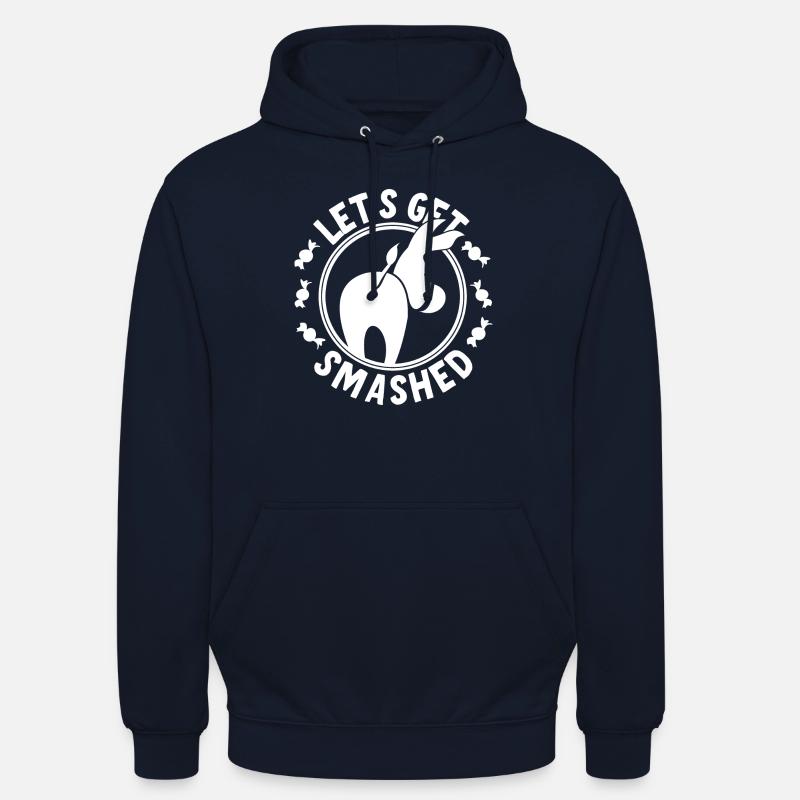 Let's Get Smashed Pinata - Unisex Hoodie - navy