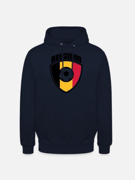 belgium - Unisex Hoodie - navy