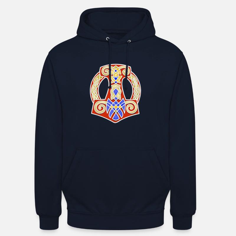 Marteau de Thor Mjölnir - Sweat-shirt à capuche unisexe - marine