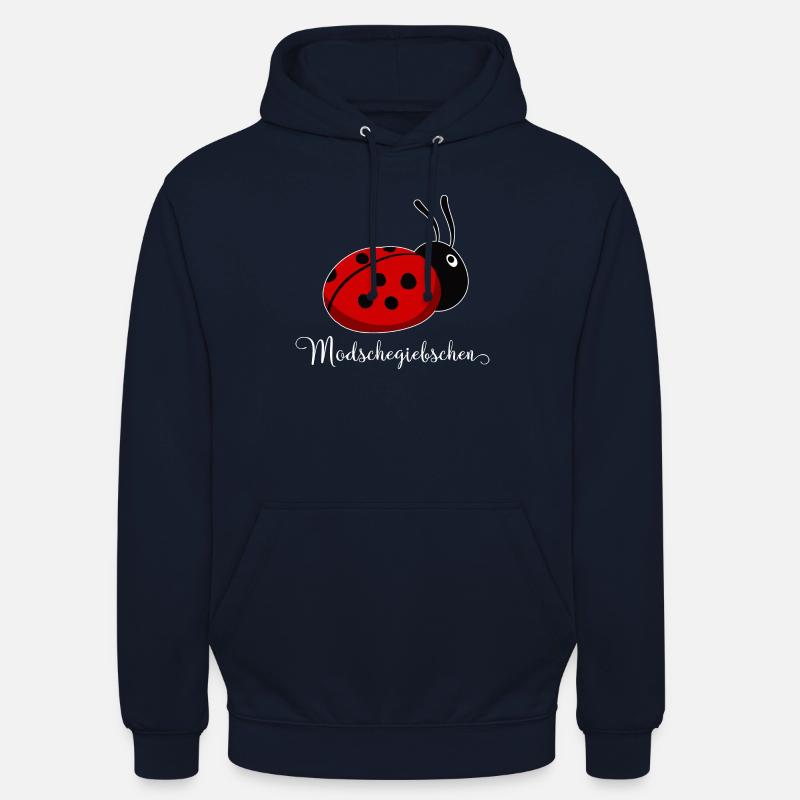 Modschegiebchen Marienkäfer Sächsisch Geschenkidee - Unisex Hoodie - Navy