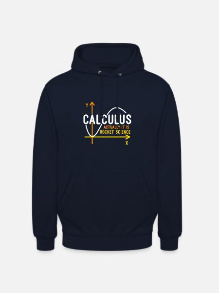 Calculus Is Rocket Science - Unisex Hoodie - navy
