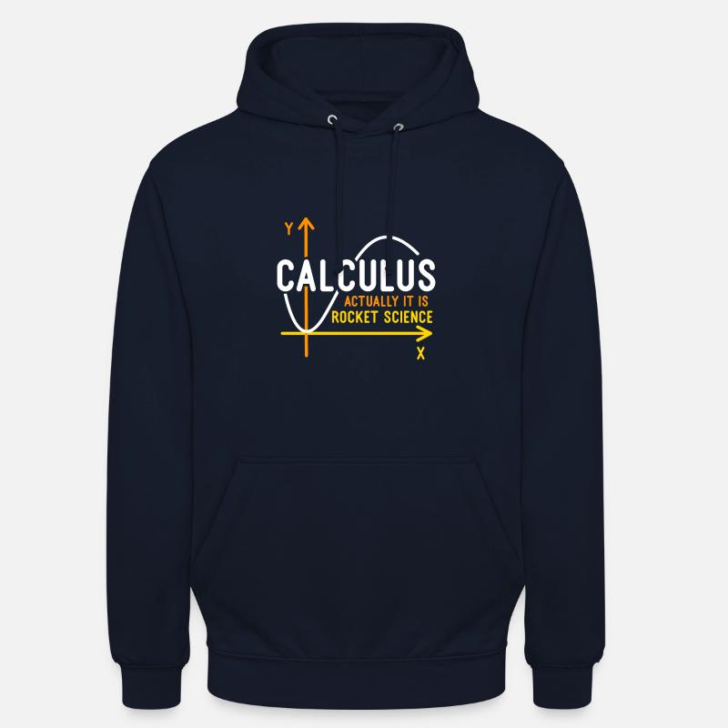 Calculus Is Rocket Science - Unisex Hoodie - navy