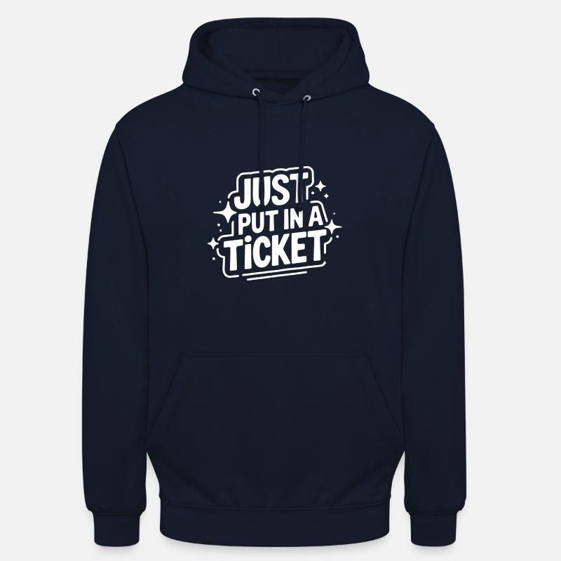 Technical Support Computer - Unisex Hoodie - navy
