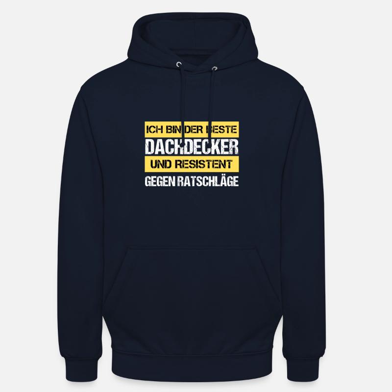 Resistenter Dachdecker - Unisex Hoodie - Navy