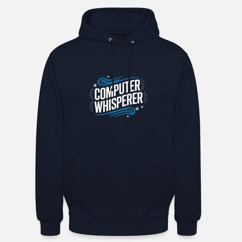 Technischer Support Computerfreak Nerd - Unisex Hoodie - Navy