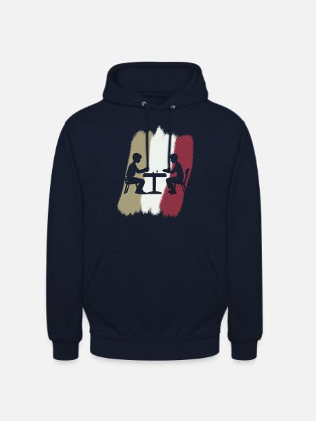 Brettspiele Strategie - Unisex Hoodie - Navy