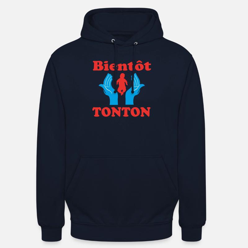 WIRD BALD ONKEL - Unisex Hoodie - Navy