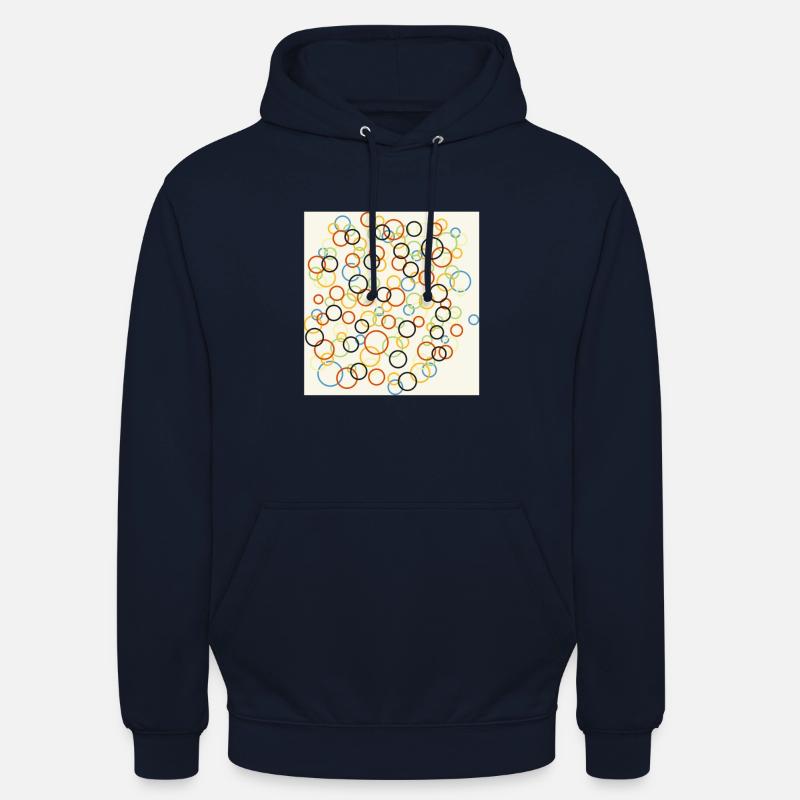 Empty Circles Design - Unisex Hoodie - undefined