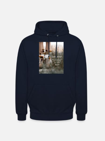 Lebe Liebe Lache 2 - Unisex Hoodie - Navy