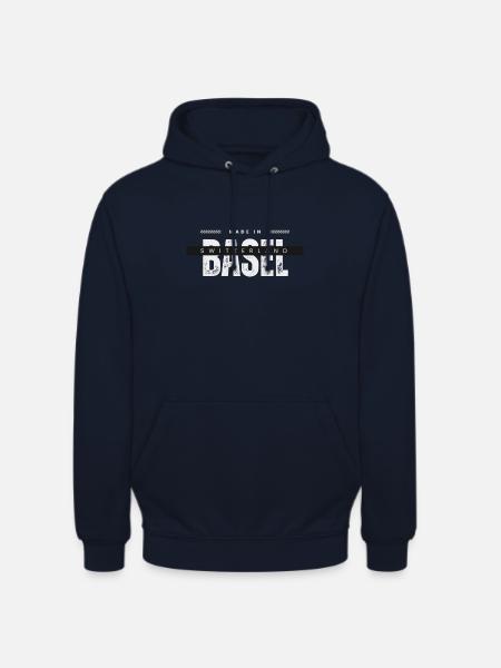 Made in Basel - Unisex Hoodie - Navy