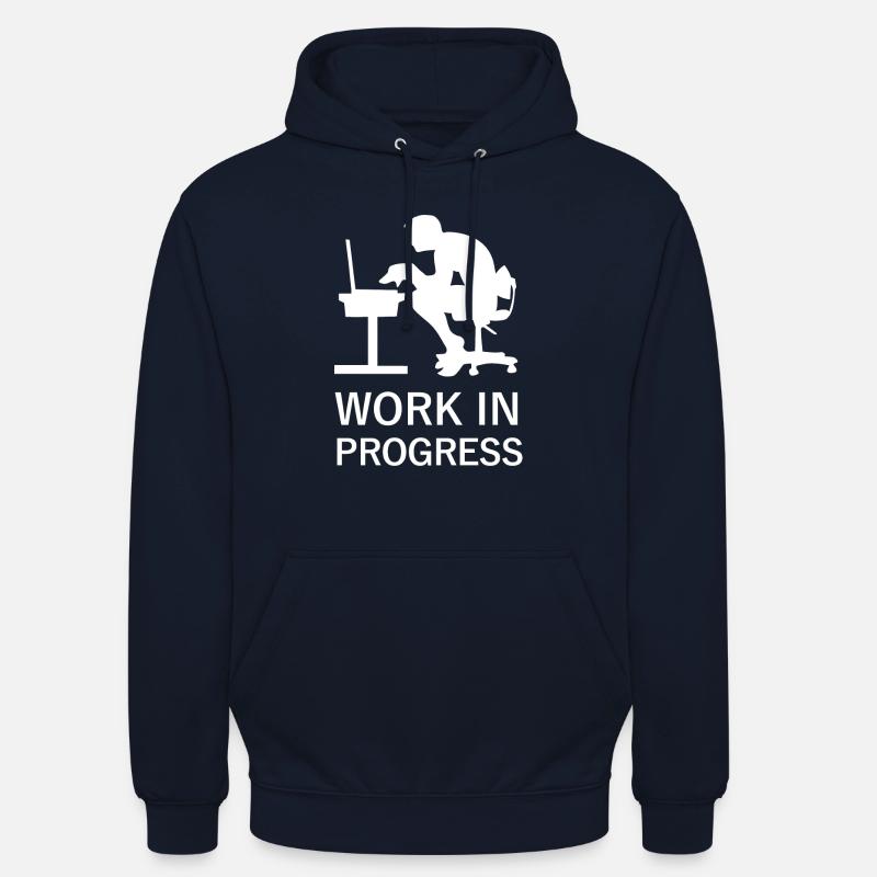 Work in Progress - Unisex Hoodie - navy