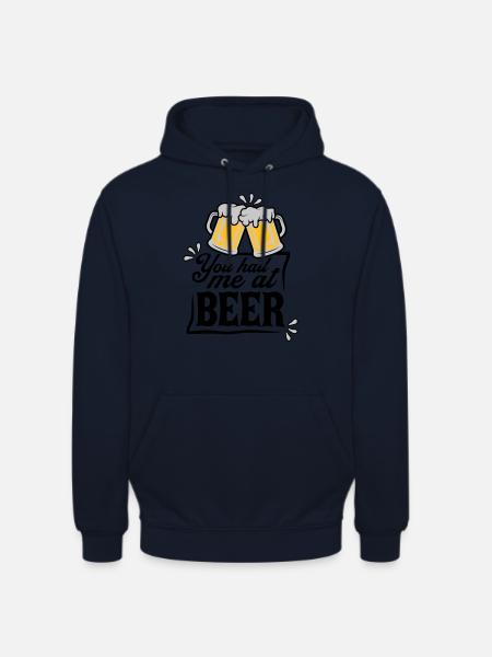 Persuades beer saying - Unisex Hoodie - navy